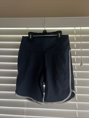 Gilly Hicks Navy Athletic Shorts with Light White Trim Size S